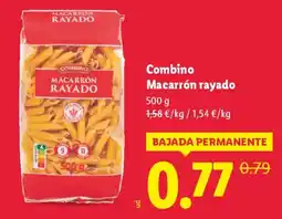 Lidl COMBINO Macarrón rayado oferta