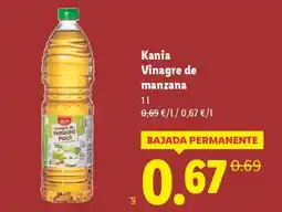 Lidl KANIA Vinagre de manzana oferta