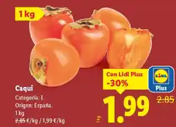 Lidl Caqui oferta