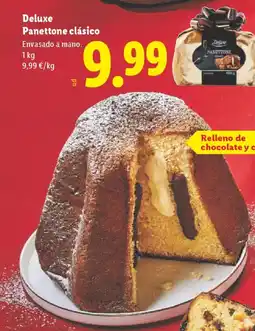 Lidl DELUXE Panettone clásico oferta