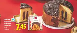 Lidl FAVORINA Panettone relleno de chocolate oferta