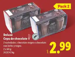 Lidl DELUXE Copa de chocolate oferta