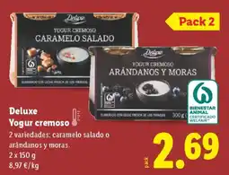Lidl DELUXE Yogur cremoso oferta