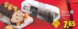 Lidl DELUXE Tronco de chocolate oferta