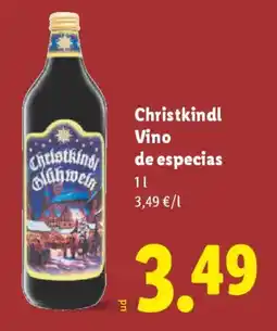 Lidl Christkindl Vino de especias oferta