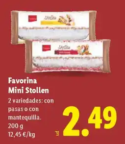 Lidl FAVORINA Mini Stollen oferta