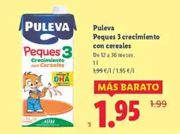 Lidl PULEVA Peques 3 crecimiento oferta