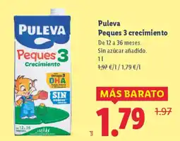 Lidl PULEVA Peques 3 crecimiento oferta