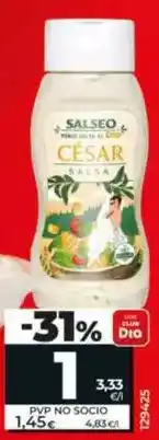 Dia Dia salseo - salsa césar oferta