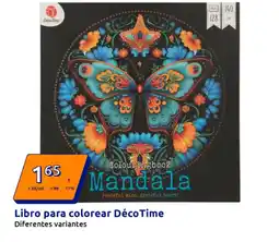 Action Libro para colorear Déco Time oferta