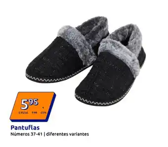 Action Pantuflas oferta