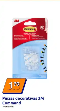 Action COMMAND Pinzas decorativas 3M oferta