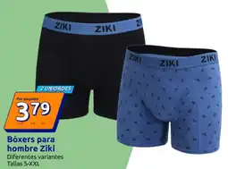Action ZIKI Bóxers para hombre oferta
