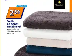 Action Toalla de manos hotel royal 50x100 cm oferta