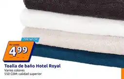 Action Toalla de baño Hotel Royal oferta