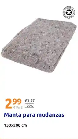 Action Manta para mudanzas oferta
