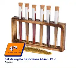 Action Set de regalo de incienso Absolu Chic oferta