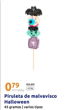 Action Piruleta de malvavisco Halloween oferta