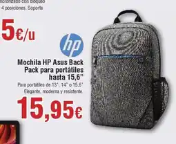 FROIZ HP Mochila HP Asus Back Pack para portátiles hasta 15,6" oferta