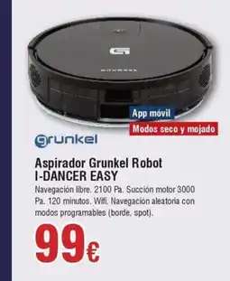 FROIZ GRUNKEL Aspirador Grunkel Robot I-DANCER EASY oferta