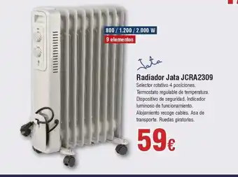 Radiador Jata JCRA2309