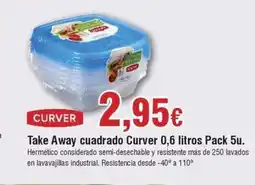 FROIZ CURVER Take Away cuadrado oferta