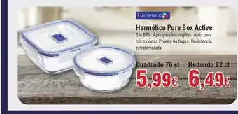 FROIZ LUMINARC Hermético Pure Box Active oferta