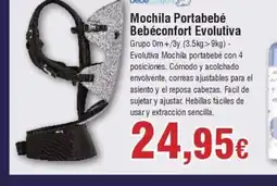 FROIZ Mochila Portabebé Bebéconfort Evolutiva oferta
