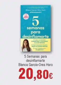 FROIZ 5 Semanas para desinflamarte Blanca García-Orea Haro oferta