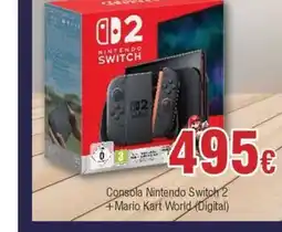 FROIZ Consola Nintendo Switch 2 +Mario Kart World (Digital) oferta