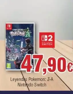 FROIZ Leyendas Pokemon: Z-A Nintendo Switch oferta