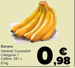Supeco Banana oferta