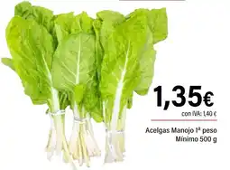 Cash Ifa Acelgas Manojo 1a peso Mínimo oferta