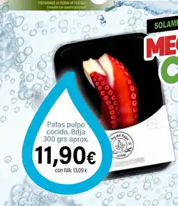 Cash Ifa Patas pulpo cocido oferta