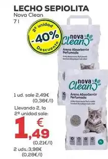 Kiwoko Nova clean - lecho sepiolita oferta