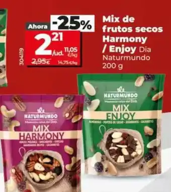 Dia Dia naturmundo - mix de frutos secos harmony / enjoy oferta