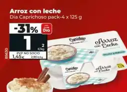 Dia Dia caprichoso - arroz con leche oferta