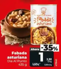 Dia Dia al punto - fabada asturiana oferta