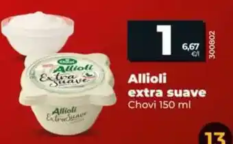 Dia Chovi - allioli extra suave oferta