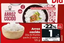 Dia Dia al punto - arroz cocido oferta