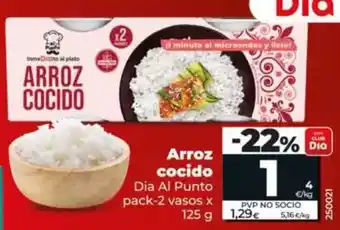 Dia Dia al punto - arroz cocido oferta