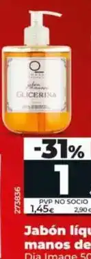 Dia Dia imaqe - jabón líquido de manos de glicerina oferta