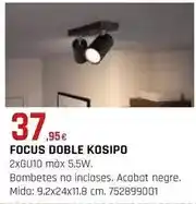 Fes Més Focus doble kosipo oferta