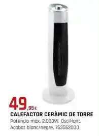 Fes Més Calefactor ceramic de torre oferta