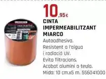 Fes Més Miarco - cinta impermeabilitzant oferta