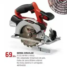 Fes Més Serra ciruclar oferta