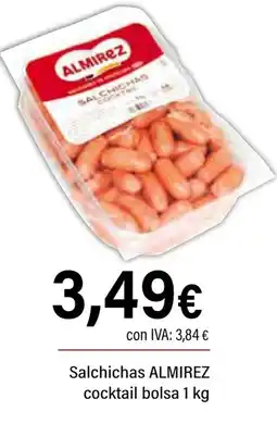 Cash Ifa ALMIREZ Salchichas cocktail oferta