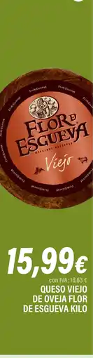 Cash Ifa FLOR DE ESGUEVA Queso viejo de oveja oferta