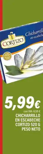 Cash Ifa CORTIZO Chicharrillo en escabeche peso neto oferta