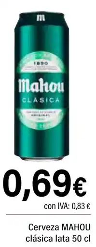 Cash Ifa MAHOU clásica Cerveza oferta